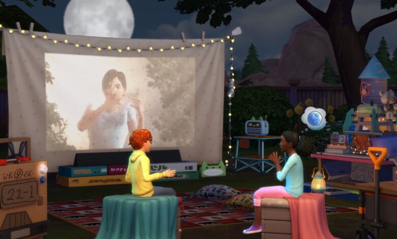 Sims 4 revela un nuevo DLC para acampar y finalmente ofrece nuevos artículos para niños