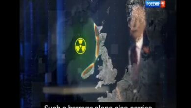 Simulación de bomba nuclear es transmitida por la televisión estatal rusa