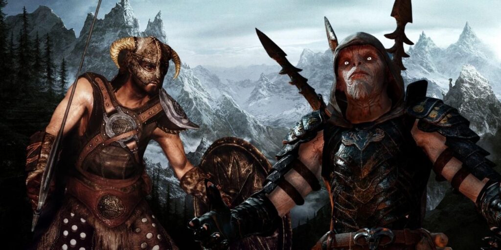 Skyrim obtiene el sistema Némesis de marca registrada de la Tierra Media a través de un mod