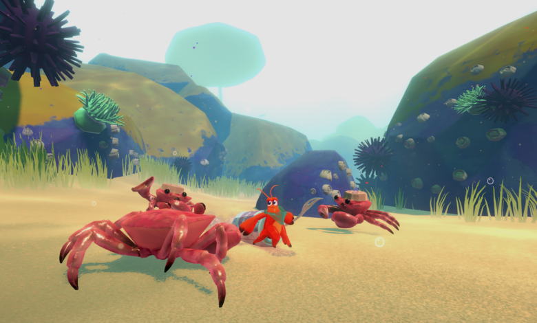 Soulslike With Crabs muestra combate submarino en el primer tráiler