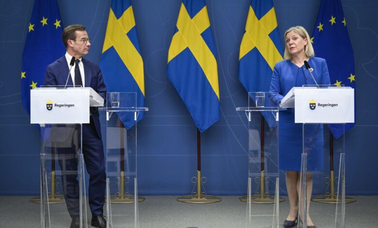 Suecia anuncia formalmente que solicitará su ingreso en la OTAN