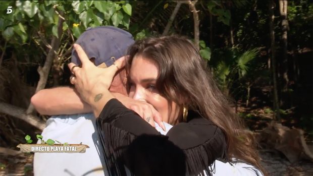 Kiko Matamoros y Marta López en 'Supervivientes' / Telecinco