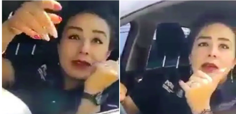 Surge Lady FGR; “Con una llamada viene toda mi gente”: Mujer se niega a pagar daños tras choque