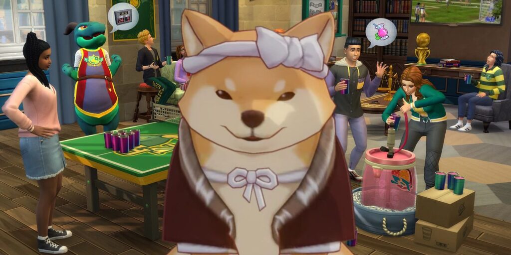 Taroumaru de Genshin Impact se ve aún más lindo en Sims 4