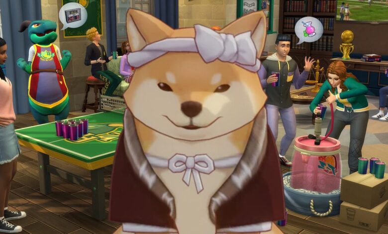 Taroumaru de Genshin Impact se ve aún más lindo en Sims 4