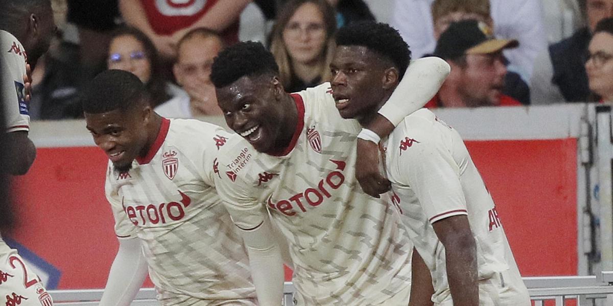 Tchouaméni, en la órbita del Real Madrid, pone al Mónaco segundo