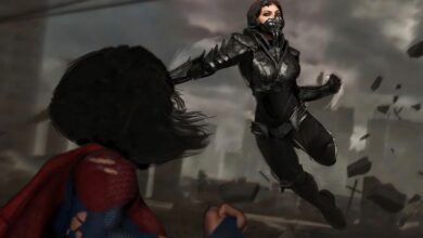 The Flash Fan Art imagina a Supergirl luchando contra el villano Faora de Man of Steel