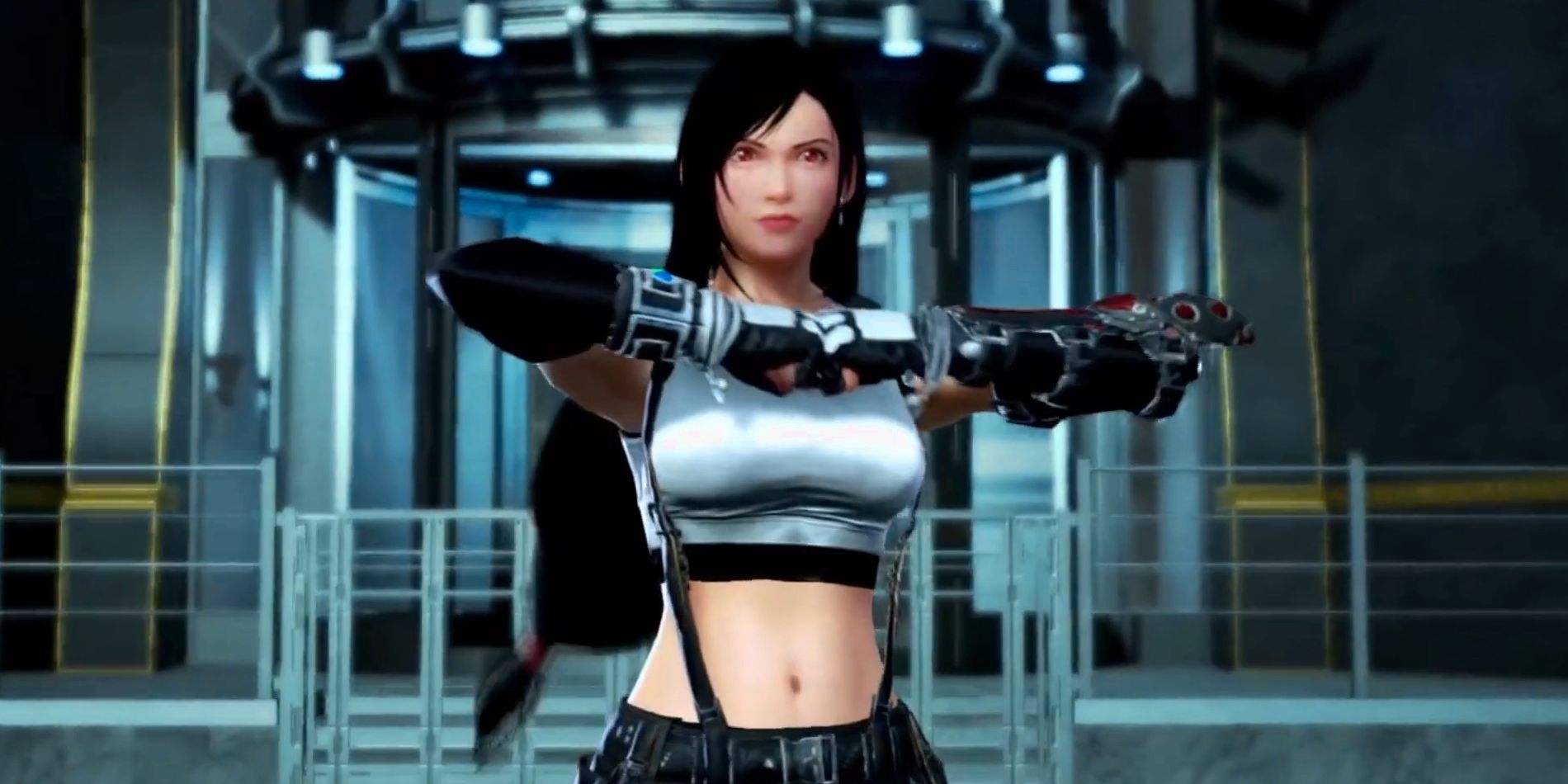 Tifa de Final Fantasy 7 golpea a Noctis de FFXV gracias a Tekken Mod