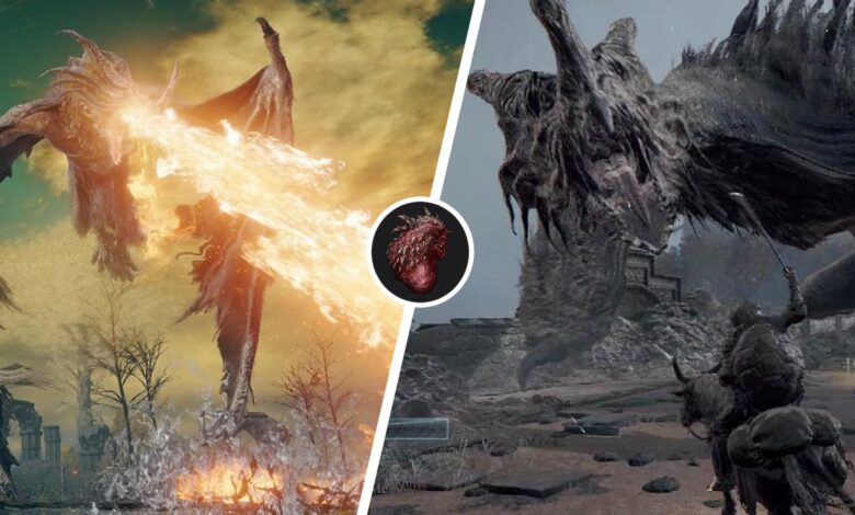 Todas las ubicaciones de Dragon & Dragon Heart en Elden Ring