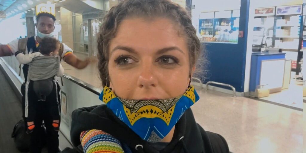 Todo en 90 Días: Ariela revela la historia real de la escena del aeropuerto con Biniyam