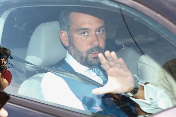 José María, hijo de Carmen Borrego en su boda / Gtres