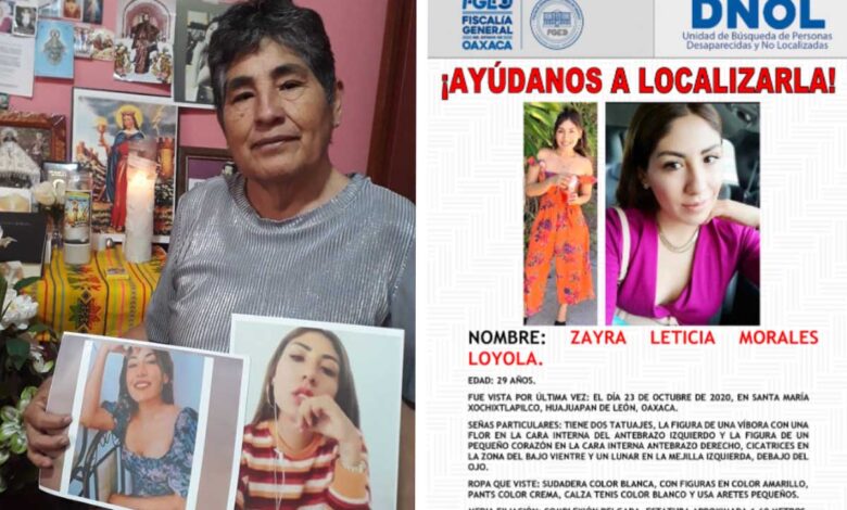 'Todos los días salgo a buscarla y hoy también lo haré': madre de Zayra Leticia, desaparecida hace 18 meses