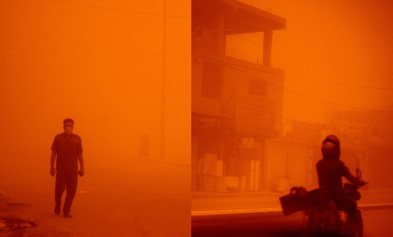 Tormenta de arena en Irak deja a miles de personas con problemas respiratorios