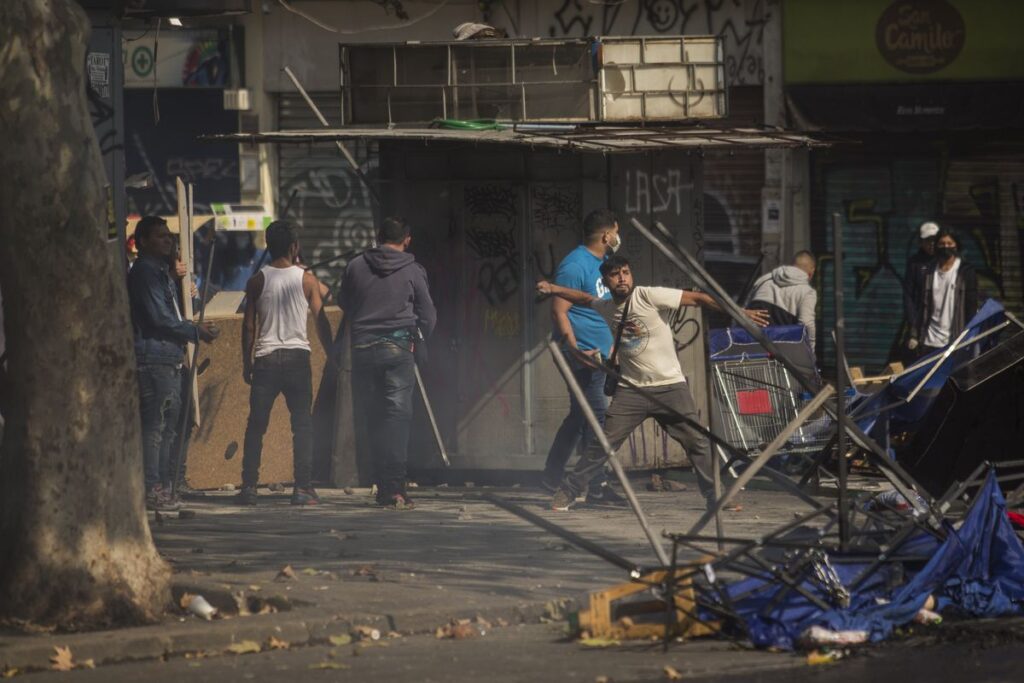 Tres heridos de bala en Chile en una marcha de conmemoración del 1 de mayo