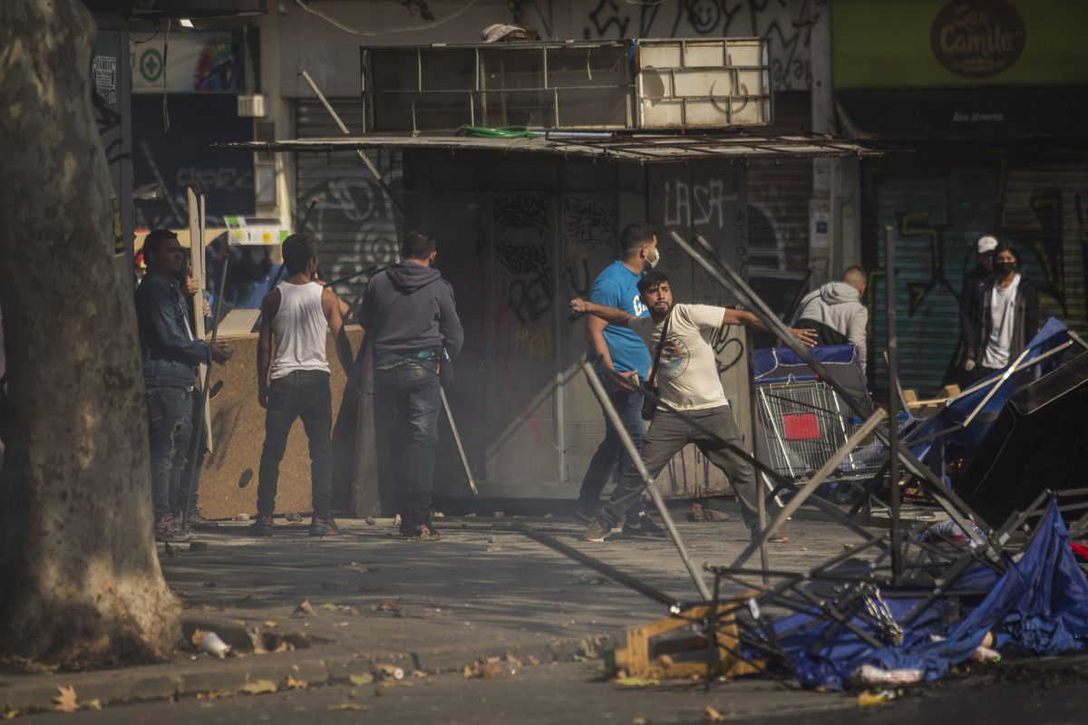 Tres heridos de bala en Chile en una marcha de conmemoración del 1 de mayo