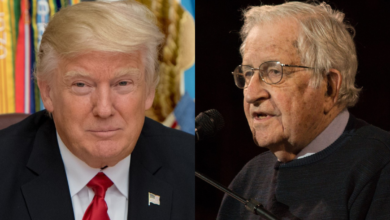 Trump es un "estadista de Occidente" que ofrece una salida a la guerra en Ucrania: Chomsky