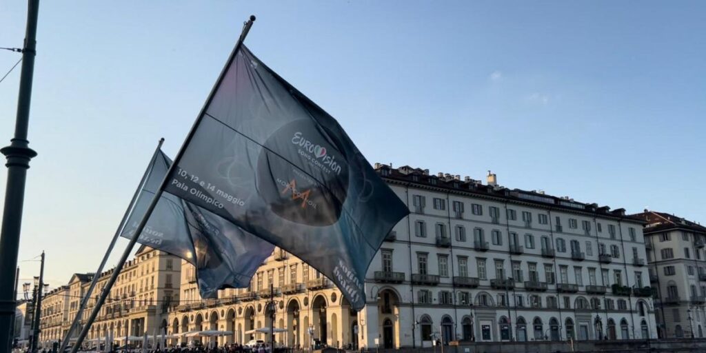 Turín se viste de gala para Eurovisión 2022