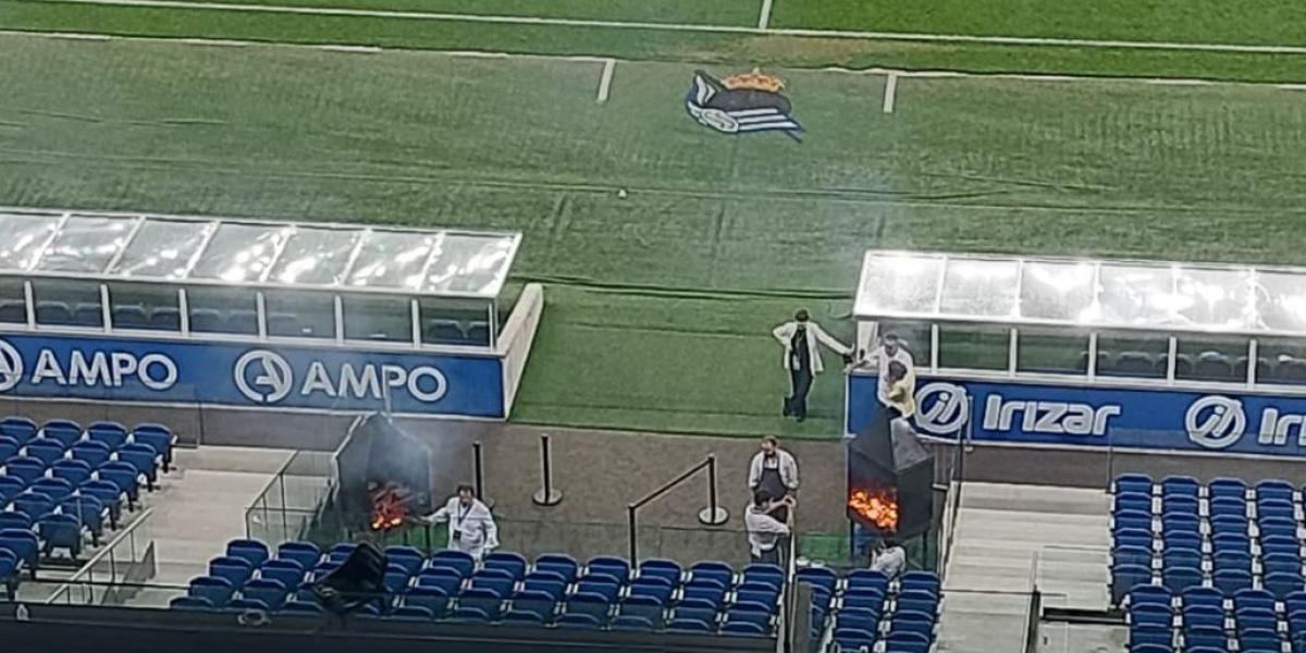 Txuleta y Kokotxas de madrugada en Anoeta