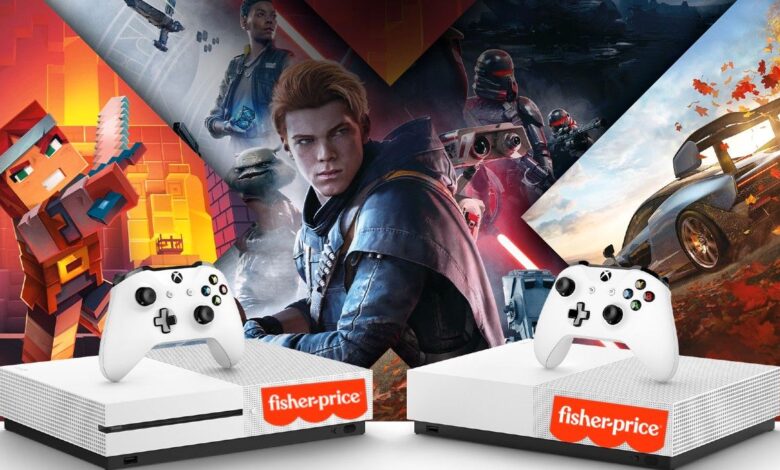 Un fan de Xbox One convierte un juguete de Fisher-Price en un controlador que funciona
