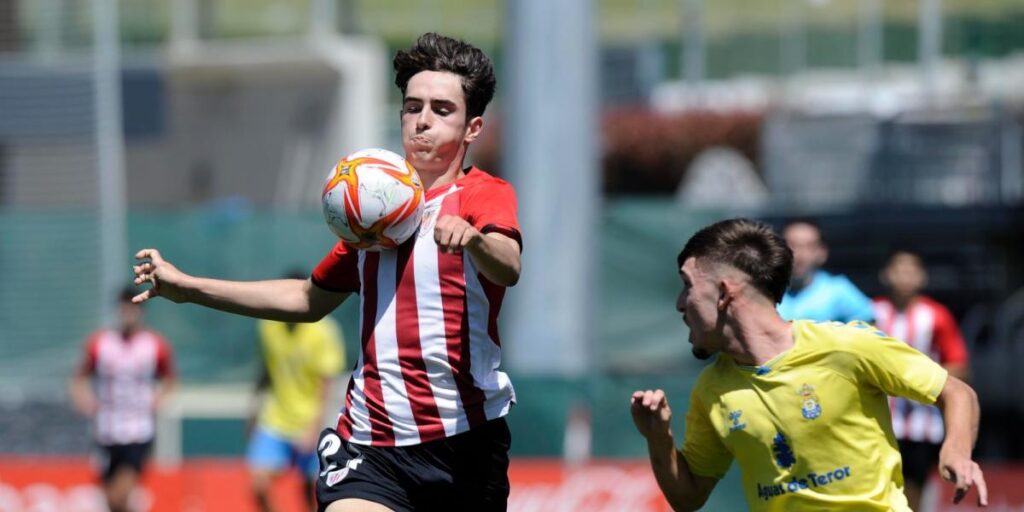 Un gol de Marín mete al Athletic en la final four juvenil
