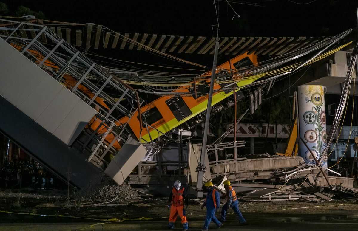 Un peritaje presentado por víctimas del desplome de la Línea 12 del metro apunta a fallas en el diseño, la construcción y el mantenimiento