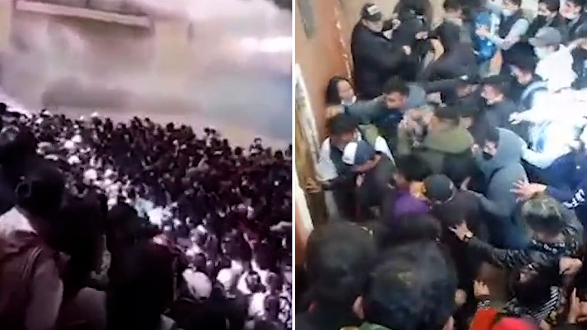 Una avalancha humana provocada por una granada de gas deja cuatro universitarias muertas y 60 heridos en Bolivia