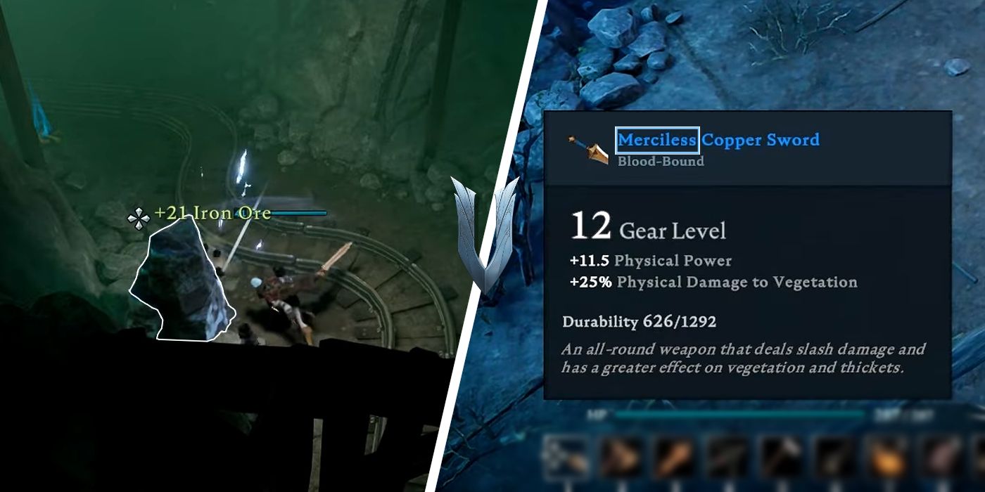 V Rising: Cómo cosechar hierro