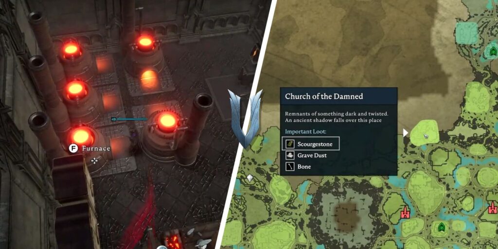 V Rising: Cómo obtener Scourgestone (Crafting & Farming)