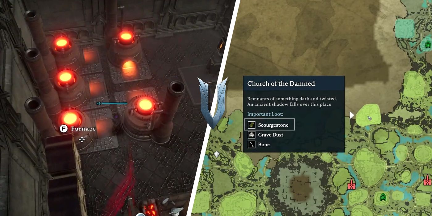 V Rising: Cómo obtener Scourgestone (Crafting & Farming)