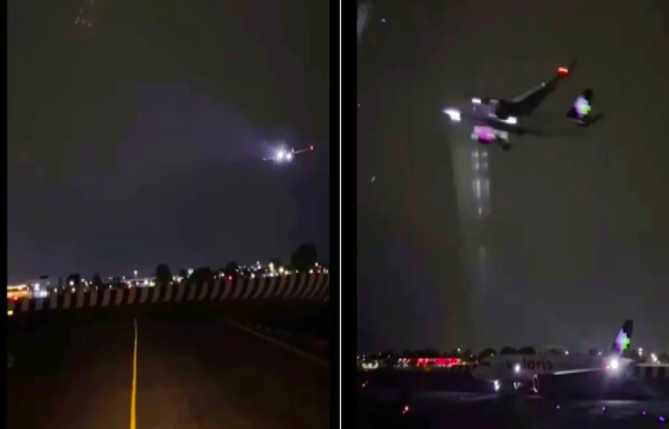 VIDEO: A punto de chocar dos aviones, en aeropuerto de CDMX, cesan a jefe de controladores aéreos