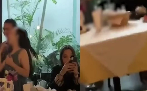 VIDEO: Matan a dos, en plena fiesta y frente a niños, sicarios irrumpen en restaurante