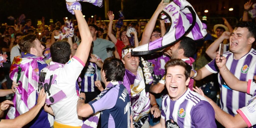 Valladolid y Almería enloquecen con el ascenso
