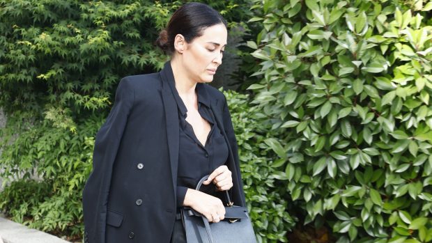 Vicky Martín Berrocal da el último adiós a 'El Litri' / Gtres