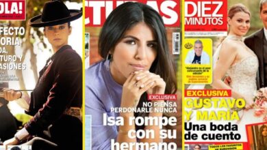 Victoria Federica, Isa Pantoja y la cita "secreta" de Sara Carbonero, en las portadas