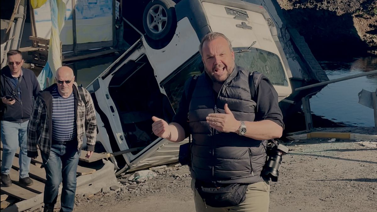 Vídeo | Comienza la reconstrucción del puente de Irpin, un símbolo de la resistencia ucrania