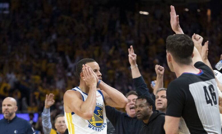 Vídeo: Curry sentenció a Dallas con este triple y les mandó a dormir