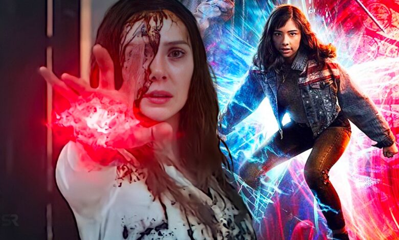 Video de Doctor Strange 2 muestra escenas de BTS of America Chavez con Wanda