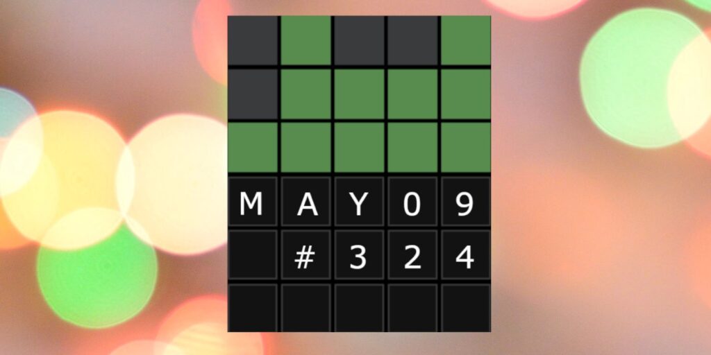 Wordle 324: 9 de mayo de 2022 Sugerencias y respuestas