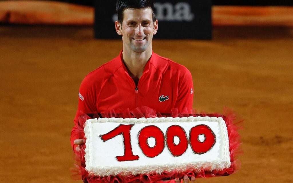 Ya son mil victorias para Djokovic y va a la final en Roma | Video