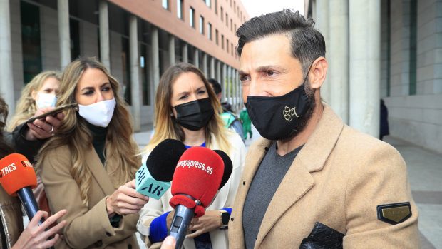 Marta Riesco entrevistando a Antonio David Flores / Gtres