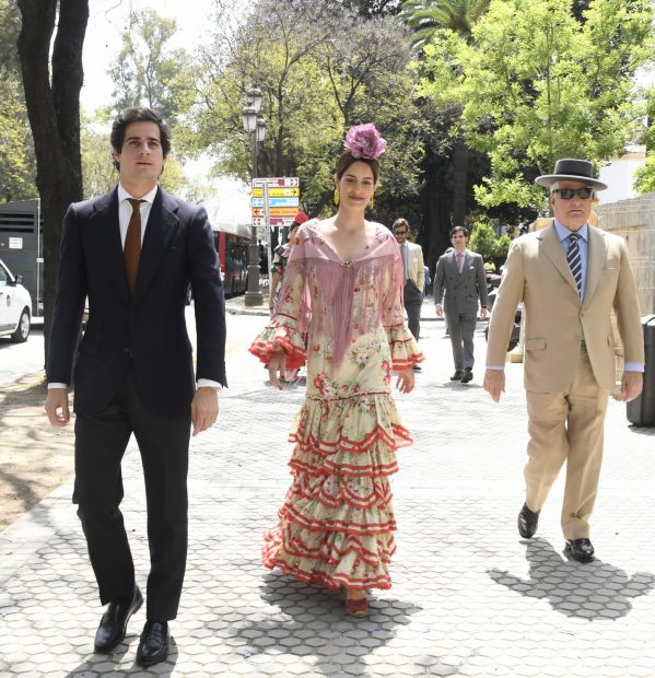 Sofía Palazuelo junto a Fernando Fitz-James en Sevilla / Gtres