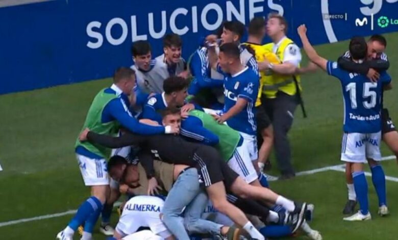 ¡El Oviedo celebró que tenía plaza para el 'playoff' por confusión!