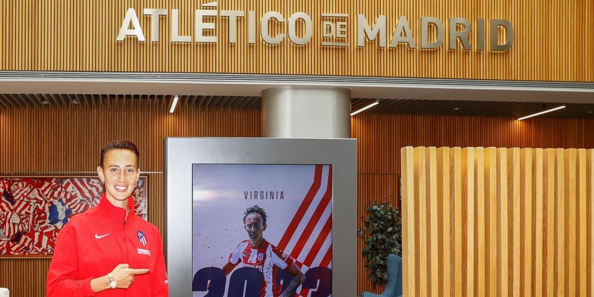 ¡Virginia Torrecilla renueva con el Atlético!