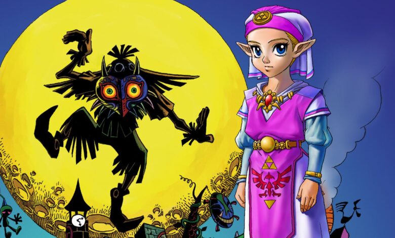 ¿Por qué Zelda no tiene un doppelganger en Majora's Mask?