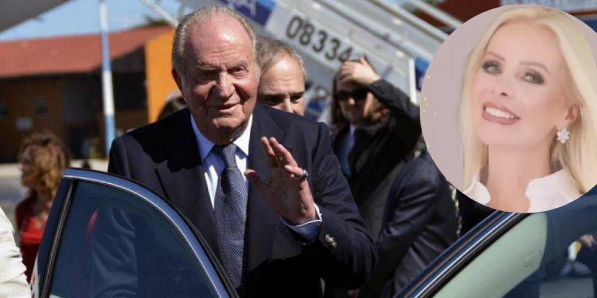 ¿Quién es Cristina Franze, la misteriosa rubia que recogió a Juan Carlos en el aeropuerto?