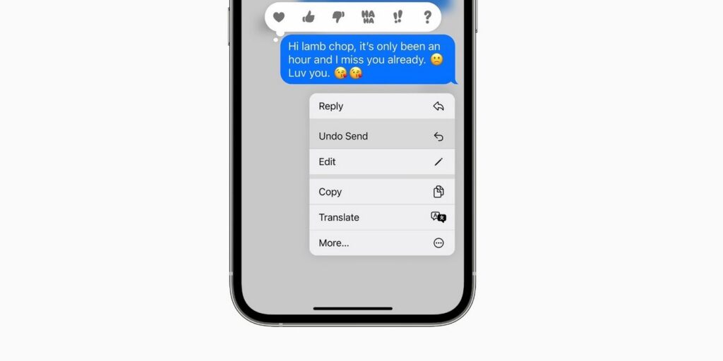 ¿Puedes cancelar el envío de un iMessage en iOS 15?