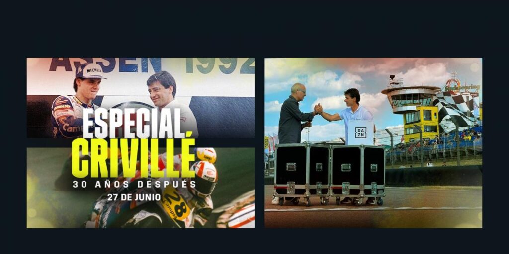 'Contigo cambió todo', el homenaje de DAZN a Alex Crivillé