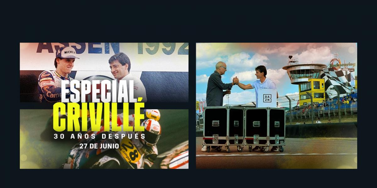 'Contigo cambió todo', el homenaje de DAZN a Alex Crivillé