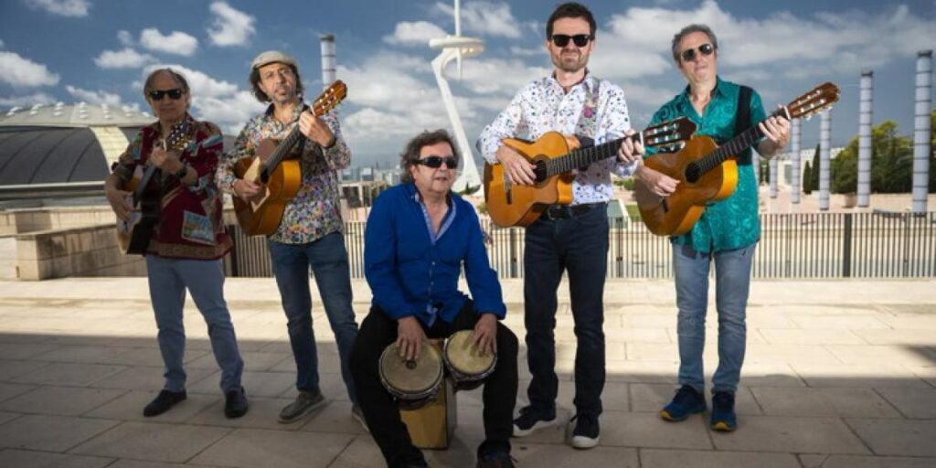 'Los Manolos' celebran los 30 años de Barcelona'92 con otra rumba