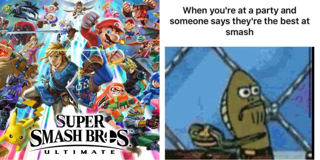 10 divertidos memes que resumen los juegos de Super Smash Bros.